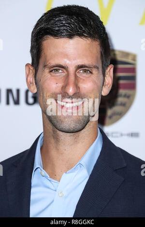BEVERLY HILLS, Los Angeles, CA, USA - November 03: Novak Djokovic kommt an Goldie Liebe In für Kinder 2017 Ron Burkle's Green Acres Immobilien am 3. November 2017 in Beverly Hills, Los Angeles, Kalifornien, Vereinigte Staaten. (Foto von Xavier Collin/Image Press Agency) Stockfoto