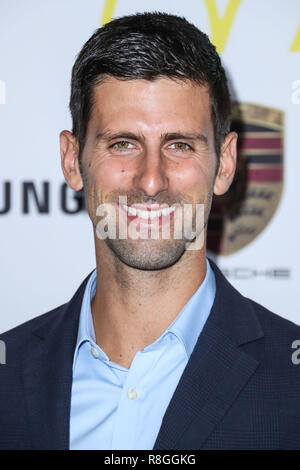 BEVERLY HILLS, Los Angeles, CA, USA - November 03: Novak Djokovic kommt an Goldie Liebe In für Kinder 2017 Ron Burkle's Green Acres Immobilien am 3. November 2017 in Beverly Hills, Los Angeles, Kalifornien, Vereinigte Staaten. (Foto von Xavier Collin/Image Press Agency) Stockfoto