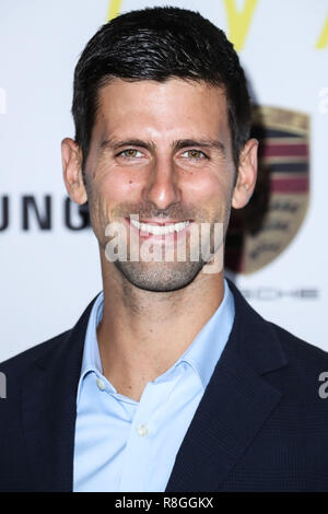 BEVERLY HILLS, Los Angeles, CA, USA - November 03: Novak Djokovic kommt an Goldie Liebe In für Kinder 2017 Ron Burkle's Green Acres Immobilien am 3. November 2017 in Beverly Hills, Los Angeles, Kalifornien, Vereinigte Staaten. (Foto von Xavier Collin/Image Press Agency) Stockfoto