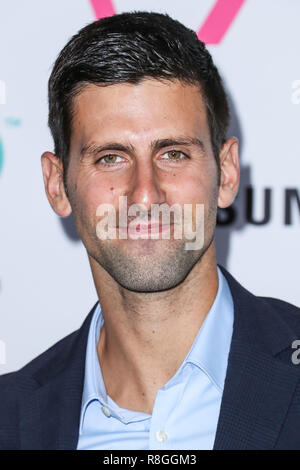BEVERLY HILLS, Los Angeles, CA, USA - November 03: Novak Djokovic kommt an Goldie Liebe In für Kinder 2017 Ron Burkle's Green Acres Immobilien am 3. November 2017 in Beverly Hills, Los Angeles, Kalifornien, Vereinigte Staaten. (Foto von Xavier Collin/Image Press Agency) Stockfoto