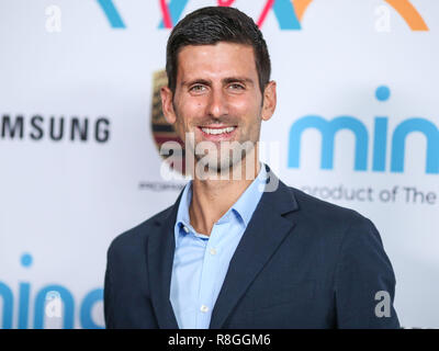 BEVERLY HILLS, Los Angeles, CA, USA - November 03: Novak Djokovic kommt an Goldie Liebe In für Kinder 2017 Ron Burkle's Green Acres Immobilien am 3. November 2017 in Beverly Hills, Los Angeles, Kalifornien, Vereinigte Staaten. (Foto von Xavier Collin/Image Press Agency) Stockfoto