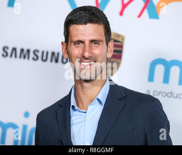 BEVERLY HILLS, Los Angeles, CA, USA - November 03: Novak Djokovic kommt an Goldie Liebe In für Kinder 2017 Ron Burkle's Green Acres Immobilien am 3. November 2017 in Beverly Hills, Los Angeles, Kalifornien, Vereinigte Staaten. (Foto von Xavier Collin/Image Press Agency) Stockfoto