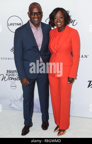 BEVERLY HILLS, Los Angeles, CA, USA - 13. Oktober: Viola Davis, Julius Tennon an Vielfalt Macht von Frauen Los Angeles 2017 Beverly Wilshire Hotel am 13. Oktober 2017 in Beverly Hills, Los Angeles, Kalifornien, USA. (Foto von Xavier Collin/Image Press Agency) Stockfoto