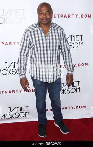 HOLLYWOOD, Los Angeles, CA, USA - 08. Oktober: Randy Jackson kommt an der Janet Jackson Zustand der Welt Tour Los Angeles nach Party in Lure Nachtclub am 8. Oktober 2017 in Hollywood, Los Angeles, Kalifornien, USA. (Foto von Xavier Collin/Image Press Agency) Stockfoto