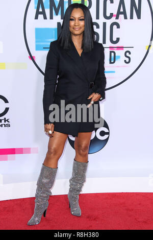 LOS ANGELES, Ca, USA - 19. NOVEMBER: Garcelle Beauvais bei den American Music Awards 2017, die in den Microsoft Theatre L.A. statt Live am 19. November 2017 in Los Angeles, Kalifornien, USA. (Foto von Xavier Collin/Image Press Agency) Stockfoto