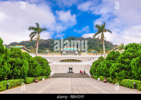 Taipei, Taiwan an den National Palast. Stockfoto