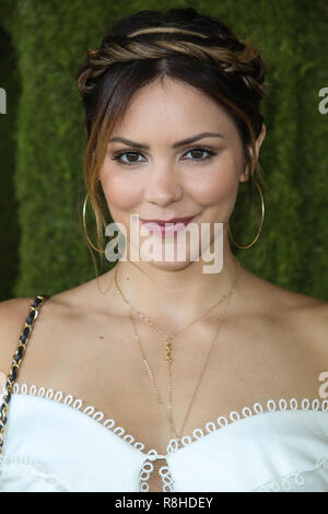 PACIFIC PALISADES, Los Angeles, CA, USA - 14. Oktober: Katharine McPhee am 8. jährlichen Veuve Clicquot Polo Classic Los Angeles at Will Rogers State Historic Park am 14. Oktober 2017 in Pacific Palisades, Los Angeles, Kalifornien, USA. (Foto von Xavier Collin/Image Press Agency) Stockfoto