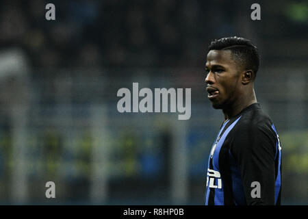 Mailand, Italien. 15. Dez 2018. Vorwärts Keita Klingenwechsel (Inter)Während der Serie ein Fußballspiel sieht, Inter Mailand vs Udinese Calcio im San Siro Meazza Stadion in Mailand, Italien am 15. Dezember 2018 Quelle: Piero Cruciatti/Alamy leben Nachrichten Stockfoto