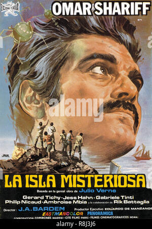 Original Film Titel: LA ISLA MISTERIOSA Y EL CAPITÁN NEMO. Englischer Titel: LA ISLA MISTERIOSA Y EL CAPITÁN NEMO. Jahr: 1973. Regie: JUAN ANTONIO BARDEM; HENRI COLPI. Stockfoto