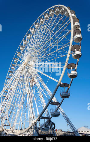 Das Riesenrad, Koningin Astridplein, Antwerpen (Antwerpen), Provinz Antwerpen, der Region Flandern, Belgien Stockfoto