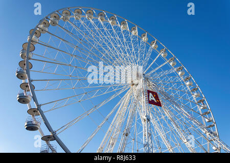 Das Riesenrad, Koningin Astridplein, Antwerpen (Antwerpen), Provinz Antwerpen, der Region Flandern, Belgien Stockfoto