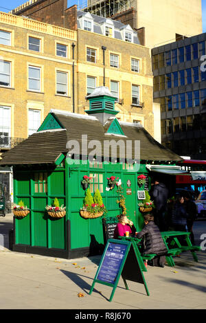 Cabmen's Shelter, Russell Square, London, Vereinigtes Königreich Stockfoto