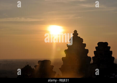 Angkor Wat Tempelanlage, Kambodscha Stockfoto