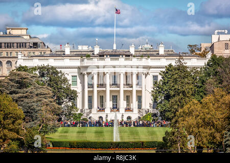 Das weiße Haus in Washington, D.C. Stockfoto