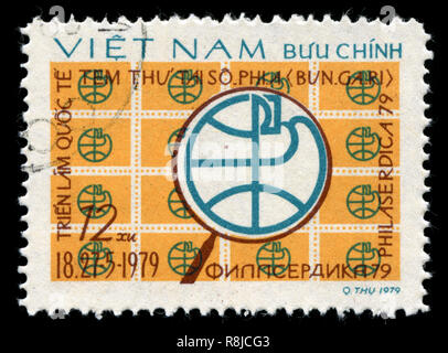 Briefmarke aus Vietnam in der Philaserdica '79 Serie in 1979 Stockfoto