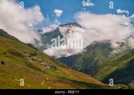 Hochland in den Bergen Stockfoto