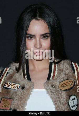 BUENA PARK, Orange County, CA, USA - 29. SEPTEMBER: Sofia Carson am Knott's Scary Farm und Instagram der Berühmtheit Nacht 2017 in Knott's Berry Farm am 29. September stattfand, 2017 in Fullerton, Orange County, Kalifornien, USA. (Foto von David Acosta/Image Press Agency) Stockfoto