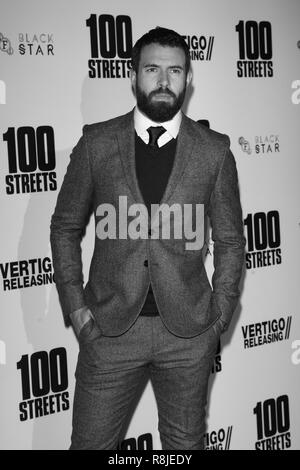 Tom Cullen besucht die 100 Straßen Filmpremiere beim BFI in London, UK - 8. November 2016 Stockfoto