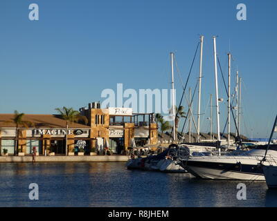 Puerto de Mazarrón, Murcia, Spanien Stockfoto