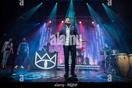 Die Cat Empire führen an die O2 Academy in Bournemouth bietet: Die Katze Reich, Felix Riebl Wo: Bournemouth, Großbritannien Wann: 14 Aug 2018 Quelle: WENN.com Stockfoto