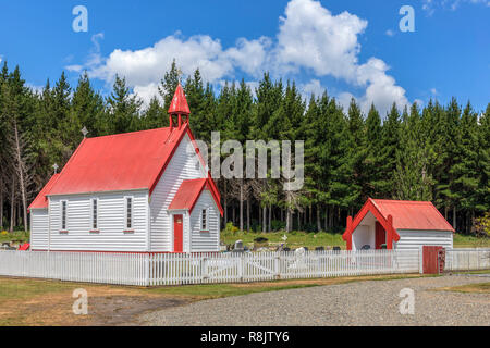 Waitetoko Marae, Te Rangiita, Lake Taupo, Nordinsel, Neuseeland Stockfoto