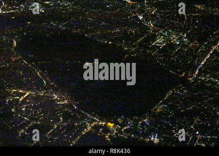 Antenne des Hyde Park, London Stockfoto