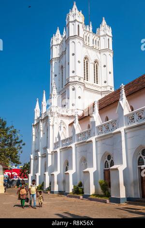 Indien, Kerala, Mahabalipuram, Palayam, Saint Joseph Kathedrale Stockfoto