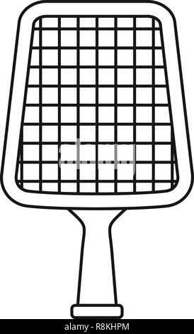Seichtem Wasser net Symbol. Umrisse seichtem Wasser net Vektor Symbol für Web Design auf weißem Hintergrund Stock Vektor