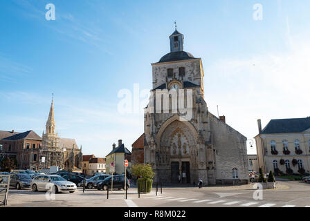 Montreuil-Sur-Mer im Pas-de-Calais Nordfrankreich Stockfoto