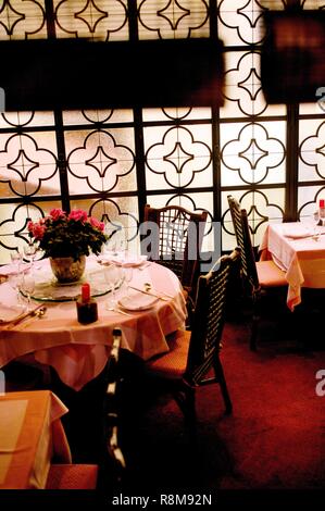 Frankreich, Paris, chinesisches Restaurant Chez Vong, das Zimmer Stockfoto