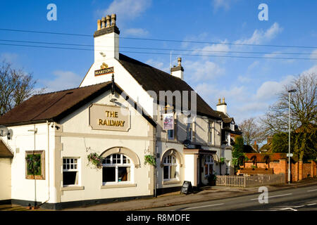 Shenstone ist ein kleines Dorf ist Staffordshire England Großbritannien Stockfoto