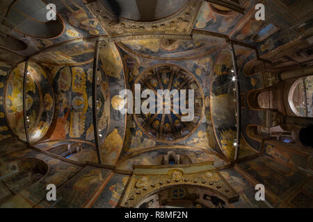 Fresken der Kirche von Chora. Istanbul, Türkei Stockfoto