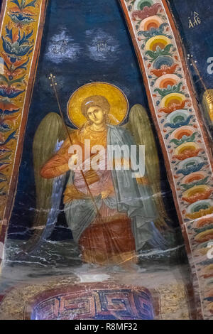 Fresken der Kirche von Chora. Istanbul, Türkei Stockfoto