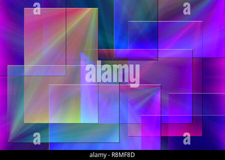 Bunten geometrischen Design. Lebendige Farben Stockfoto