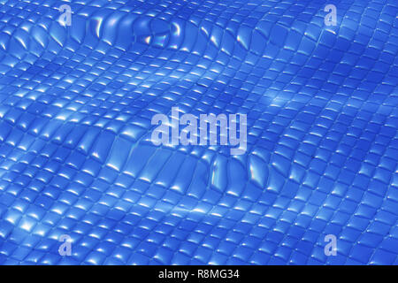 Mosaikfußboden im Pool Stockfoto