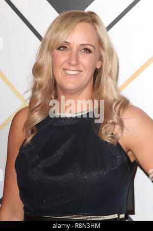 Birmingham, Großbritannien. 16 Dez, 2018. Tracey Neville auf dem roten Teppich bei der BBC Sport Persönlichkeit des Jahres 2018 in den Resorts World Arena. Credit: Keith Mayhew/SOPA Images/ZUMA Draht/Alamy leben Nachrichten Stockfoto