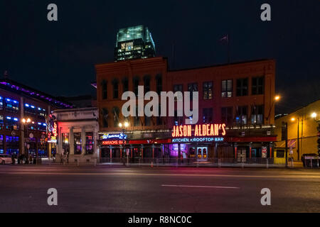 Jason Aldean's Restaurant, Nashville, TN Stockfoto