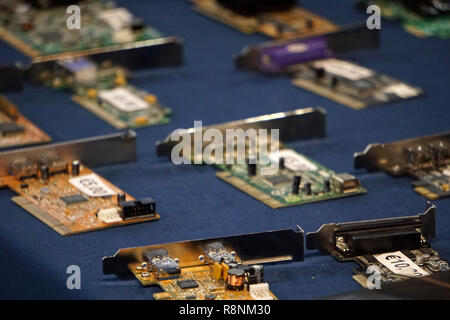 Alte pcs PC-Komponenten Stockfoto