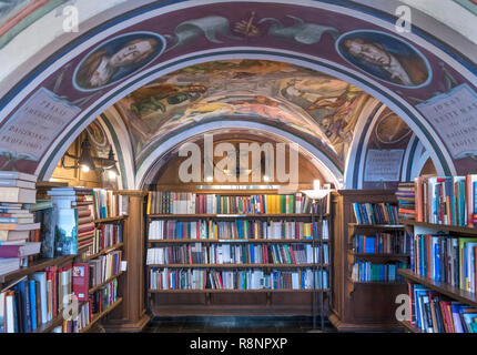 Universität Buchhandlung, Universität Vilnius, Vilnius, Litauen Stockfoto