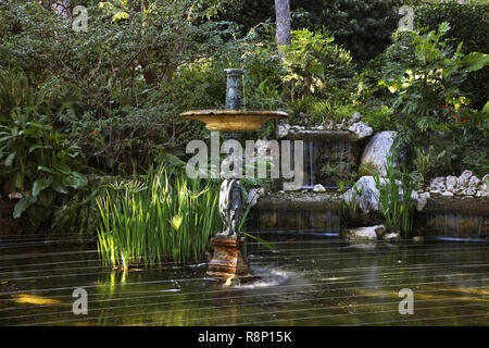 Gärten von St. Martin in Monaco-Ville. Fürstentum Monaco Stockfoto