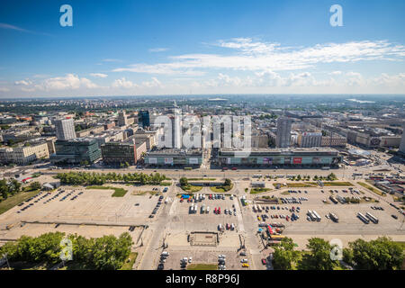 Neue Stadt Warschau Stockfoto