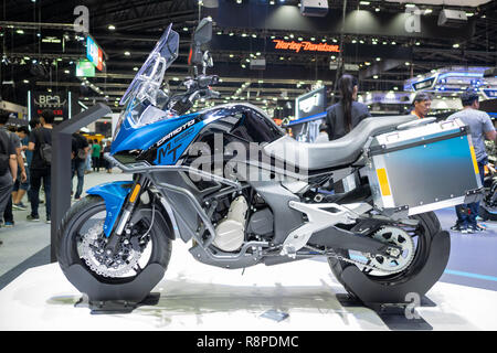 Bangkok, Thailand - 30. November 2018: CFMOTO Distributor bei Thailand International Motor Expo 2018 (MOTOR EXPO 2018) auf Nov 30,2018 in Bangkok, Tha Stockfoto
