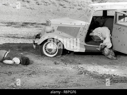 Studio Werbung immer noch von "Bonnie und Clyde" (1967), Warner Bros.-Datei Referenz # 33635 527 THA Stockfoto