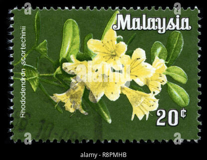 Briefmarke aus Malaysia Wilayah My Serie in 1979 Stockfoto