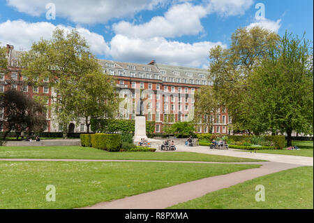 Grosvenor Square, Mayfair, London, UK Stockfoto