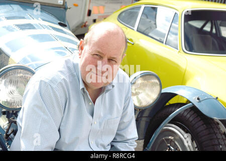 Dereck Haube ehemalige cheif Executive und Gründer von JD Classics, Stockfoto