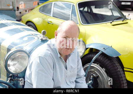 Dereck Haube ehemalige cheif Executive und Gründer von JD Classics, Stockfoto