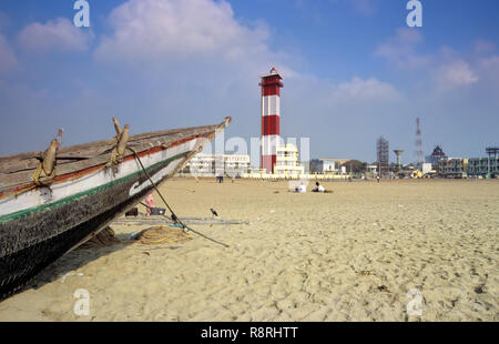 Marina Beach, Chennai, Tamil Nadu, Indien Stockfoto