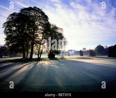 ! 2. Loch an Belvoir Park Golf Club Stockfoto