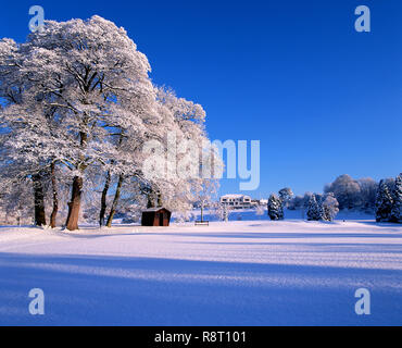 ! 2. Loch an Belvoir Park Golf Club Stockfoto